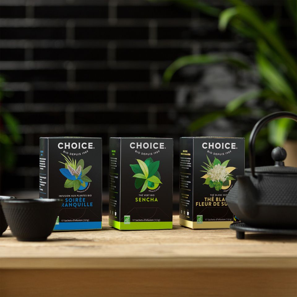 Choice - SENCHA, SOIRÉE TRANQUILLE, THÉ BLANC FLEUR DE SUREAU